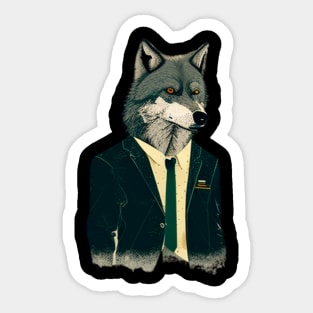 wolf is my spirit animal Sticker